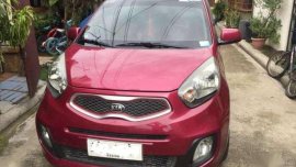 Fresh Kia Picanto 2015 MT Red HB For Sale 
