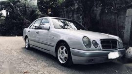 Mercedes Benz E-class 1998 AT Silver For Sale 
