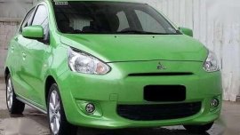 Mitsubishi Mirage 2014 GLS MT Green For Sale 