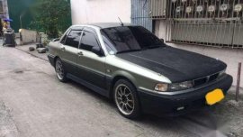 Mitsubishi Galant 1991 AT Grey Sedan For Sale 