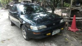 Toyota Corolla 1996 Manual Green For Sale 