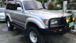 1997 Toyota LC80 Dubai Ver Silver For Sale 