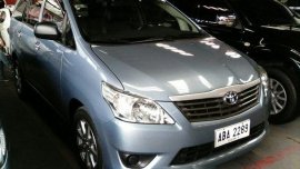 Fresh Toyota Innova 2014 2.5 AT Blue For Sale 