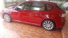 2009 Subaru Impreza red for sale 