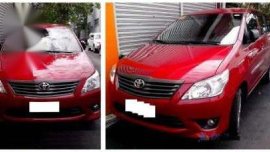 For sale Toyota Innova J 2016 Red