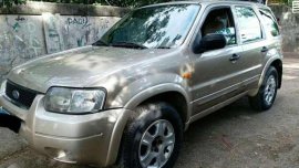 Ford Escape Xls Matic 2005 Beige For Sale 