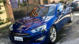 2015 Hyundai Genesis Coupe 2.8 AT Blue For Sale 