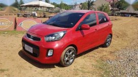 Kia Picanto EX AT 2016 Red HB For Sale 