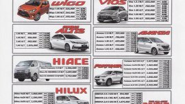 PROMO at TOYOTA MANILA BAY FOR SALE