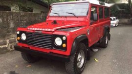 Land Rover Defender 110 200 TDI 4x4 Red For Sale 