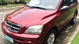 Kia Sorento 2.5L LX DSL CRDI MT 2005 Red For Sale 