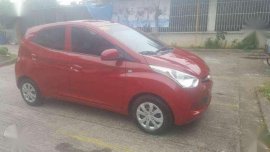 Hyundai Eon Glx 2016 MT Red Hatchback For Sale 