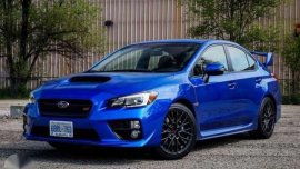 2017 Subaru WRX Sti 2.5 MT Blue For Sale 