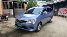 2013 Toyota Innova E Turbo Diesel Blue For Sale 