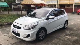 2016 Hyundai Accent Hatchback AT CRDi White For Sale 