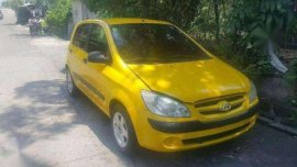 2007 Hyundai Getz Manual Yellow For Sale 