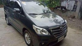 Toyota Innova 2.5 Diesel G 2015 Gray For Sale 
