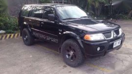 2005 Mitsubishi Montero Gls Sport 4x4 AT Black For Sale 