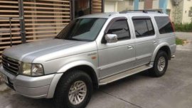 Ford Everest 2004 4x2 AT Silver For Sale 