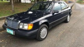1987 Mercedes Benz W124 300D AT Blue For Sale 