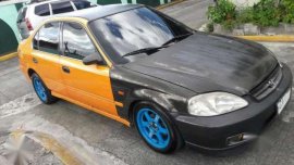 Honda Civic VTi 1999 AT Yellow For Sale 