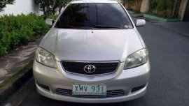Toyota Vios 1.3 E 2004 MT Silver For Sale 