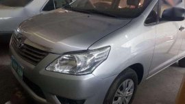 Toyota Innova J Diesel 2013 Silver For Sale 