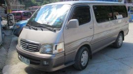 Toyota HiAce Grandia J 5.0 MT Silver For Sale 