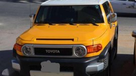 Toyota FJ Cruiser 2008 MT Yellow For Sale 