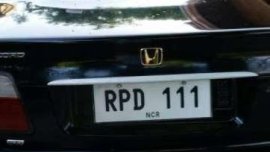 Honda ACCORD Model 1996 Black For Sale 