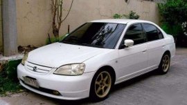 Honda Civic 2002 MT White Sedan For Sale 