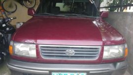 Fresh Toyota Revo 1998 Manual Red For Sale 