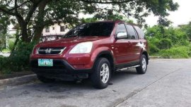 Honda CRV 2004 Gen 2 AT Red SUV For Sale 