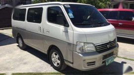 Very Fresh Condition 2012 Nissan Urvan Estate MT For Sale