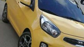 Fresh Kia Picanto 2016 AT Yellow HB For Sale 