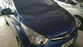 Hyundai Eon 2016 MT Blue Hatchback For Sale 