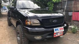 2002 Ford F150 AT Black Truck For Sale 