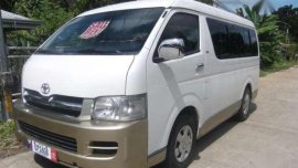 Toyota Hiace GL Grandia 2007 MT White For Sale 