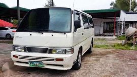 2009 Nissan Urvan Shuttle MT 2.7 White For Sale 