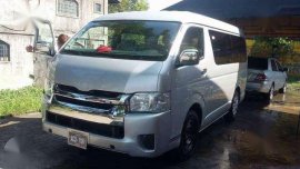 Toyota Hiace GL Grandia 2017 MT Silver For Sale 