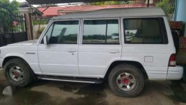 Hyundai Galloper 4WD Manual White For Sale 