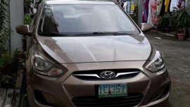 2011 Hyundai Accent MT Brown Sedan For Sale 