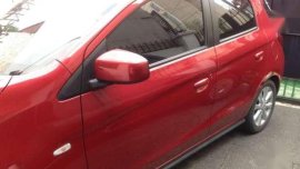 2014 Mitsubishi Mirage GLS AT Red For Sale 