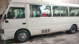 Fresh Toyota Coaster 2014 MT White For Sale 