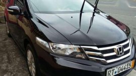 Honda City 1.5 E 2013 AT Black Sedan For Sale 