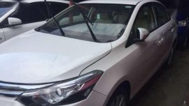 Toyota Yaris 2015 White 1.3 E Sedan For Sale 