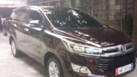 2017 Toyota Innova 2.8 G Dsl Matic Red For Sale 