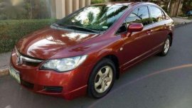 Honda Civic 2008 1.8V i-VTEC FD Red For Sale 