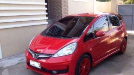 Honda Jazz 2013 AT Red Hatchback For Sale 