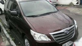 Very Good Condition 2014 Toyota Innova E For Sale